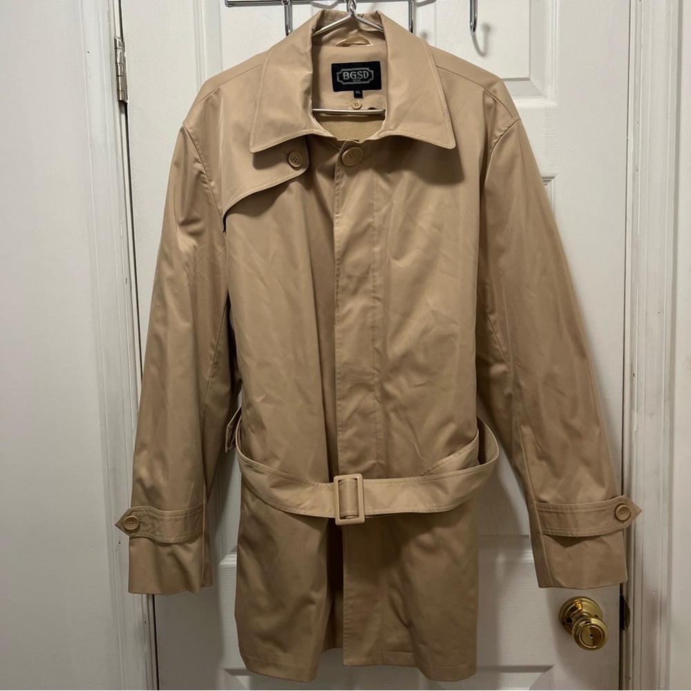 Tan BGSD Trench Coat